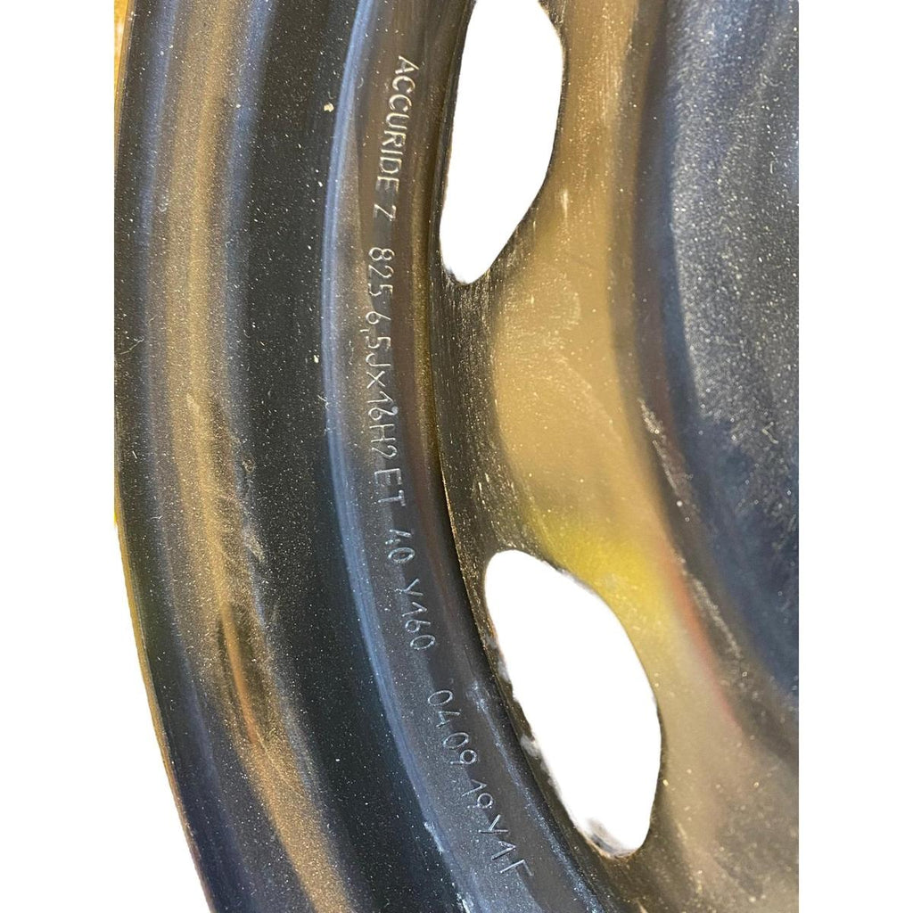 16 Inch Black Rim SET of 4 – Bukhanka (Classic 2.4L & 2.9L, Modern 2.7L), Hunter & 469 – OEM 3160-3101015 - Axles, cardan & suspension - UAZ spare parts