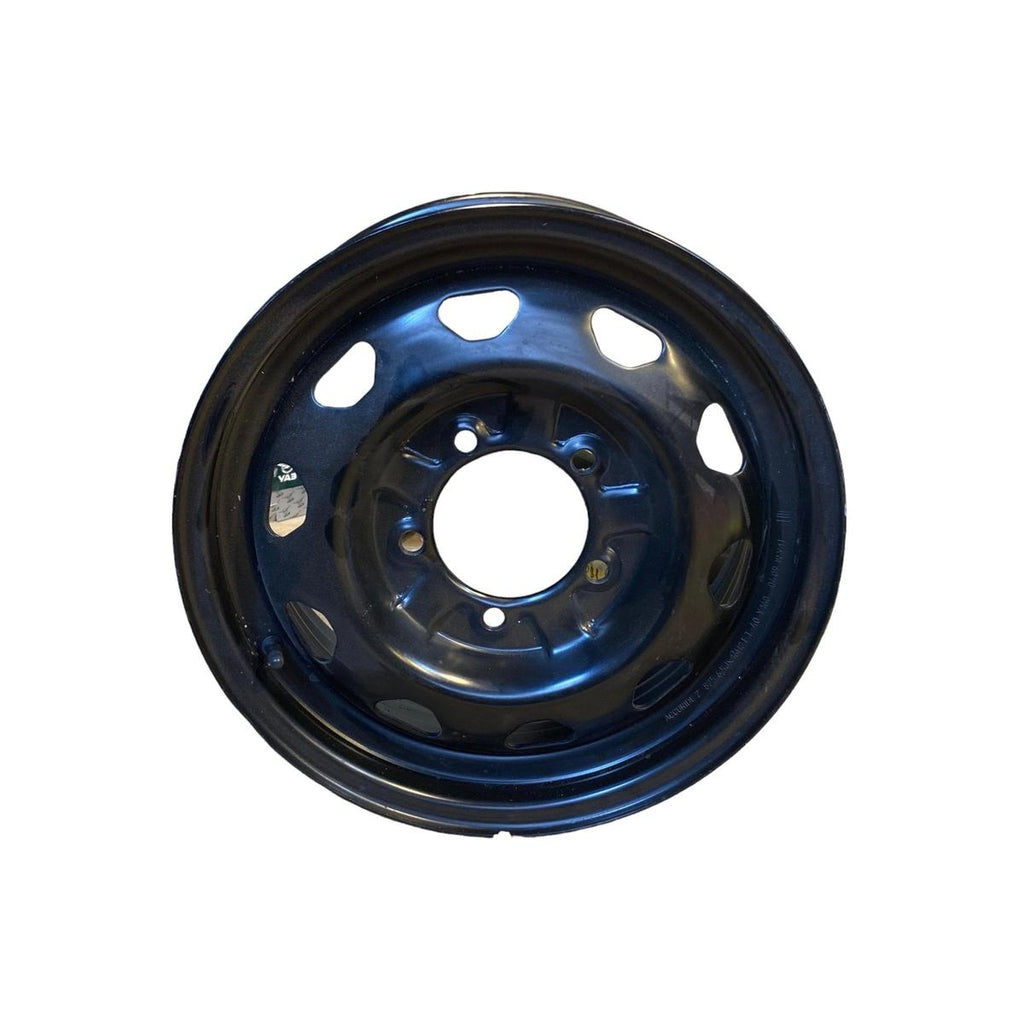 16 Inch Black Rim SET of 4 – Bukhanka (Classic 2.4L & 2.9L, Modern 2.7L), Hunter & 469 – OEM 3160-3101015 - Axles, cardan & suspension - UAZ spare parts