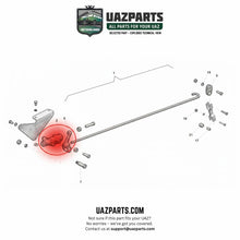 Görseli Galeri görüntüleyiciye yükleyin, Brake Pressure Regulator – Bukhanka Modern (2.7L), Patriot, Hunter &amp; 469, Profi – OEM 3160-3512010 / 316000351201002 - Brake system - UAZ spare parts