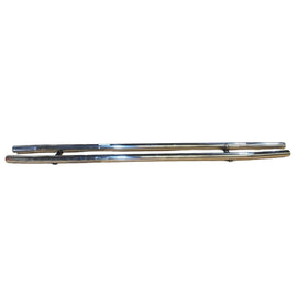 Chrome Rock Sliders (Pair) – Patriot, Bukhanka (Classic 2.4L, Modern 2.7L) – OEM 3456565 - Accessories and upgrades - UAZ spare parts