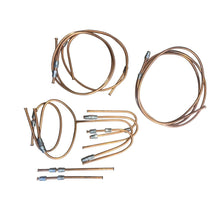 Ladda upp bild till gallerivisning, Copper Brake Line Set (11 pcs) – Bukhanka Classic (2.4L &amp; 2.9L) – OEM 3741-11-02 - Brake system - UAZ spare parts