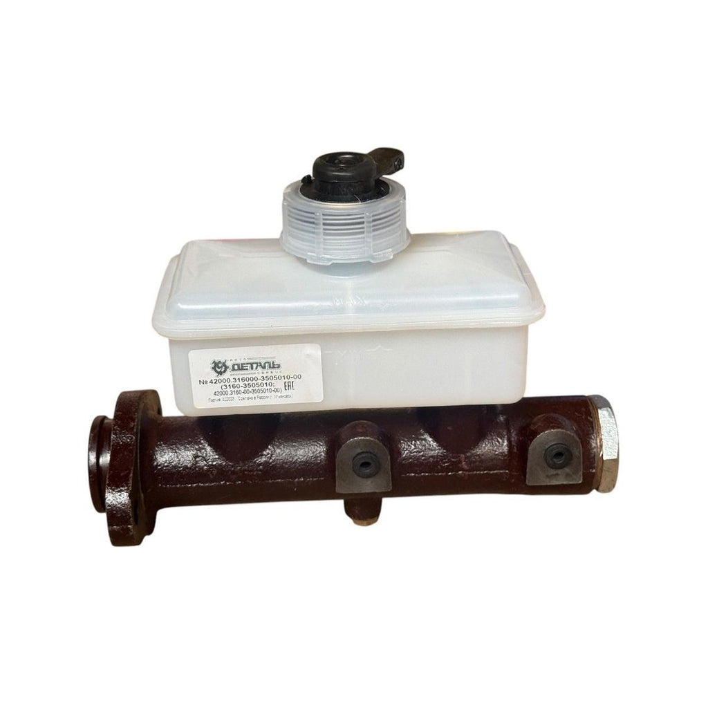 Master Brake Cylinder – Single Reservoir – Bukhanka (Classic & Modern) & Hunter & 469 – OEM 316000-3505010-00 - Brake system - UAZ spare parts