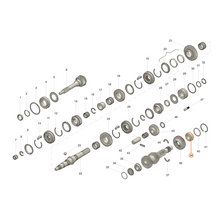 Загрузить изображение в просмотрщик галереи, Output Shaft Bearing, 5-Speed - Western Quality - Bukhanka Modern (2.7L) - OEM 315195170107300 - - UAZ spare parts