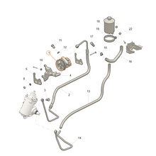Ielādēt attēlu galerijas skatītājā, Power Steering Pump with thread – Bukhanka Modern (2.7L) – OEM 220695340701020 - Controls &amp; Steering - UAZ spare parts