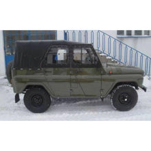 Załaduj zdjęcie do przeglądarki galerii, Tarpaulin Cover Black - Hunter &amp; 469 (2.4L &amp; 2.9L) - OEM OEMXXX-black - - UAZ spare parts