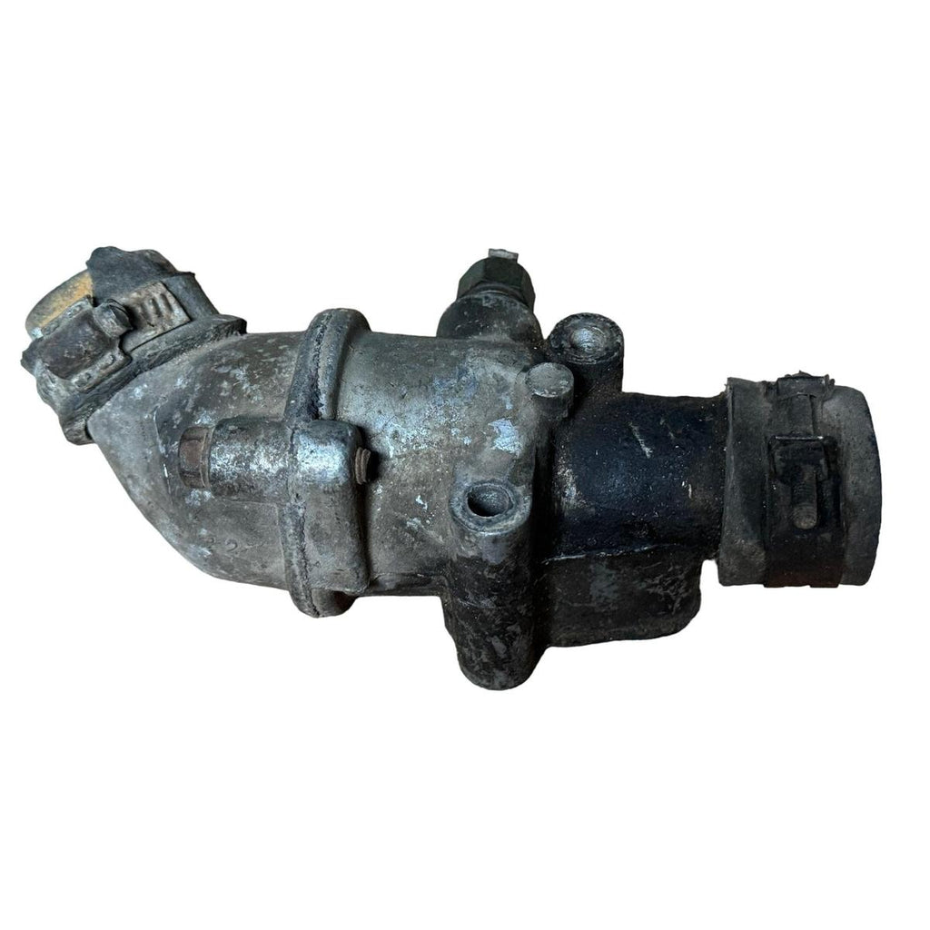 Thermostat Housing with Thermostat and Gasket – Bukhanka Classic (2.4L & 2.9L) / Hunter & 469 (2.9L) – OEM XXX - Engine - UAZ spare parts