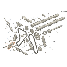 Kép betöltése a Galéria nézegetőbe, Timing Chain Guide Set 2.7L UAZ Engine - Bukhanka Modern &amp; Hunter &amp; 469 - 04090410061 5000 0409041006160006000 04090410061000 - - UAZ spare parts