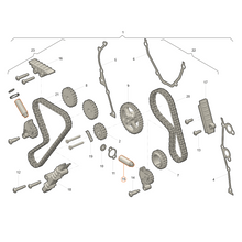 Kép betöltése a Galéria nézegetőbe, Timing Chain Tensioner EX-CT406-50 - Hunter&amp;469 (2.7L) &amp; Bukhanka Modern (2.7L) - OEM 040600467000001 - - UAZ spare parts