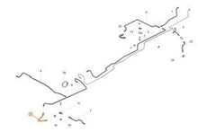 Carregar imagem no visualizador da Galeria, Brake Hose Rear (460 mm) – Bukhanka (Modern 2.7L), – OEM 3160-3506085 - Brake system - UAZ spare parts