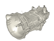Įkelti paveikslėlį į galerijos peržiūrą, Dymos 5-speed gearbox – Hunter (Modern), Profi &amp; Patriot – Used – OEM 31630017000101 - - UAZ spare parts