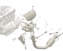 Заредете изображението в галерията, Gasket 2.7 engine between engine / head and exhaust manifold 040600100802701 - - UAZ spare parts