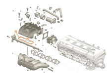 Charger l'image dans la galerie, Intake Manifold Gasket – Bukhanka Modern (2.7L), Hunter &amp; 469 (2.7L), Patriot, Profi – OEM 4.091.008.085 - Engine - UAZ spare parts