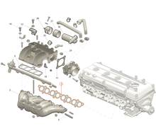 Ielādēt attēlu galerijas skatītājā, Intake Manifold Gasket Euro 4+ – Bukhanka Modern (2.7L), Hunter &amp; 469 (2.7L), Patriot, Profi – OEM 040600100808000 - Engine - UAZ spare parts