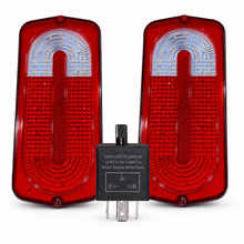 Last inn bildet i gallerivisningen, LED Taillight Set + Relay - Hunter &amp; 469 (2.7L), Bukhanka (2.4/2.7/2.9L) - - UAZ spare parts