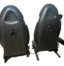 Laden Sie das Bild in den Galerie-Viewer, Smart Full Leather Heated Seat Set (2 pcs) – Bukhanka (Classic &amp; Modern) – OEM SMART123BLACK - Interior - UAZ spare parts